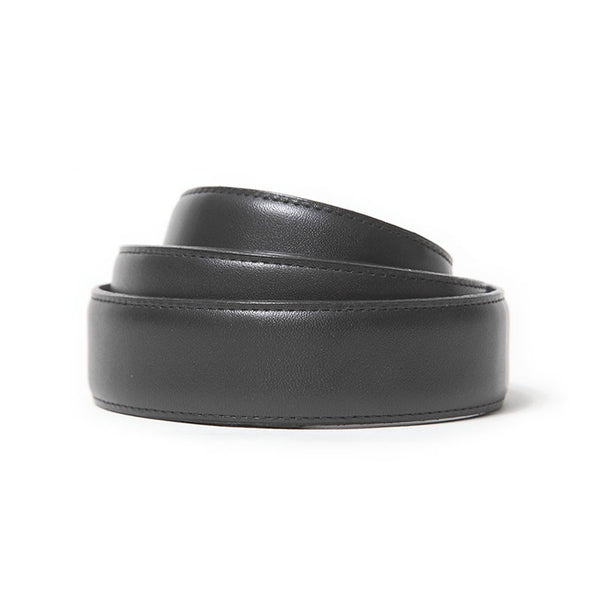 Thin Classic Black Belt Strap | Tailor On Ten Thin Classic Black Belt Strap | Tailor On Ten