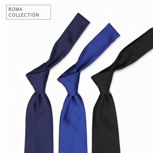 Onyx Roma Silk Tie