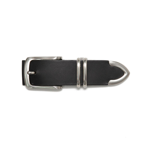 Black Leather Belt Loops