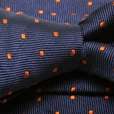 Tangerine Treviso Silk Tie