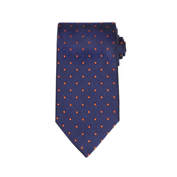 Tangerine Treviso Silk Tie