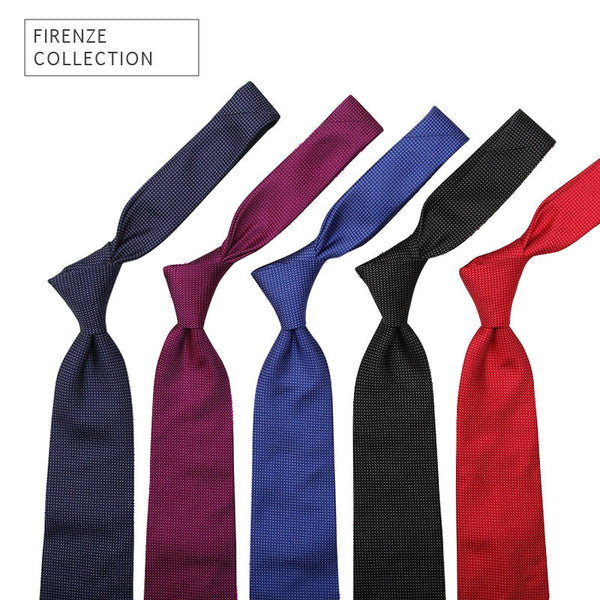 Plum Firenze Silk Tie