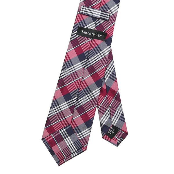 Fuchsia Brescia Silk Tie