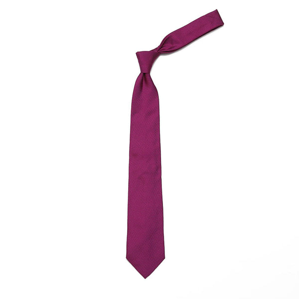 Plum Firenze Silk Tie