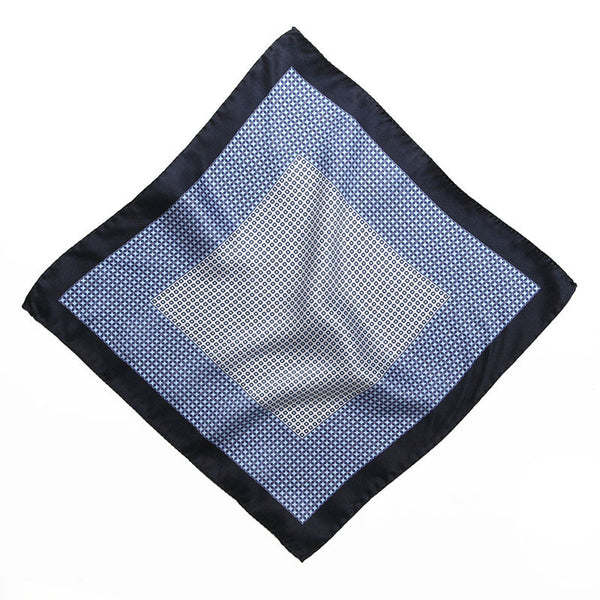 Midnight Pescara Pocket Square