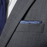 Midnight Pescara Pocket Square