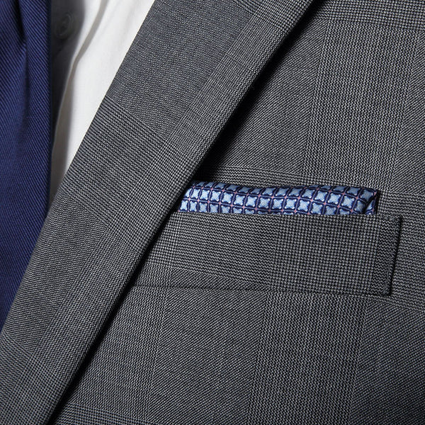 Midnight Pescara Pocket Square