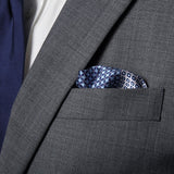 Midnight Pescara Pocket Square