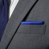 Sapphire Livorno Pocket Square