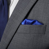 Sapphire Livorno Pocket Square