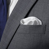 Snow Trento Pocket Square