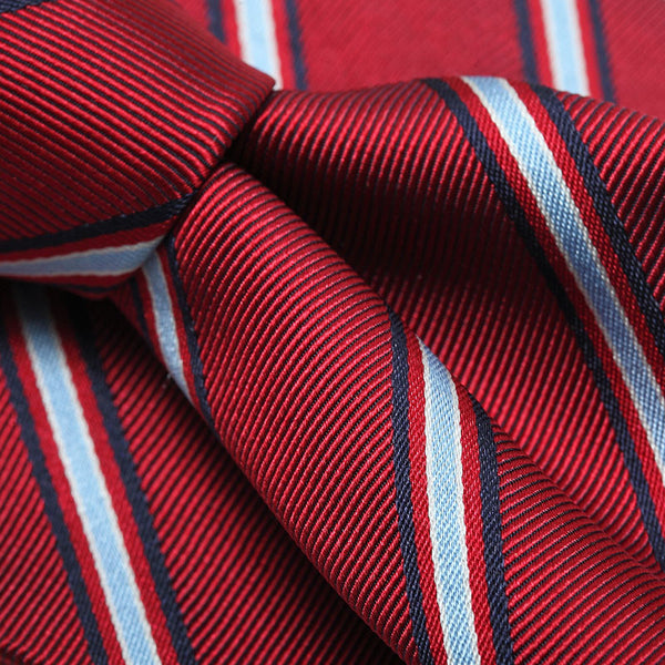 Cranberry Trieste Silk Tie