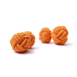 Tangerine Silk Knots