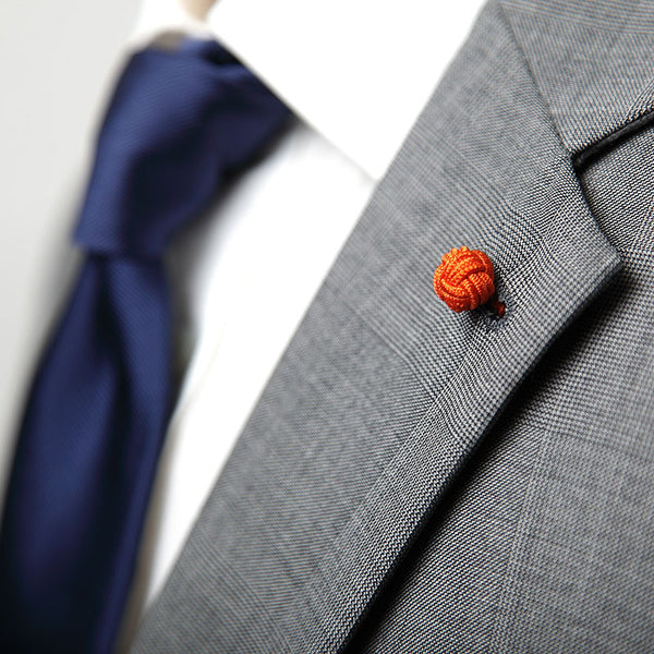 Tangerine Silk Knots