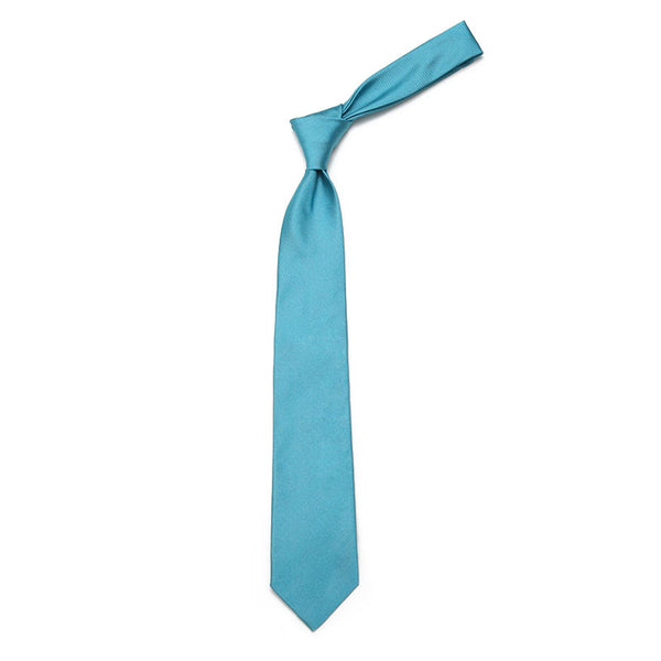 Cyan Roma Silk Tie