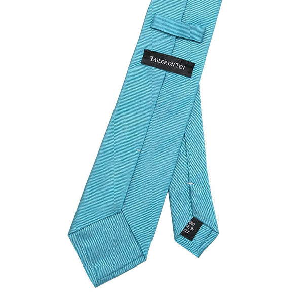 Cyan Roma Silk Tie